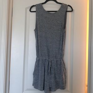 Heather Grey Romper